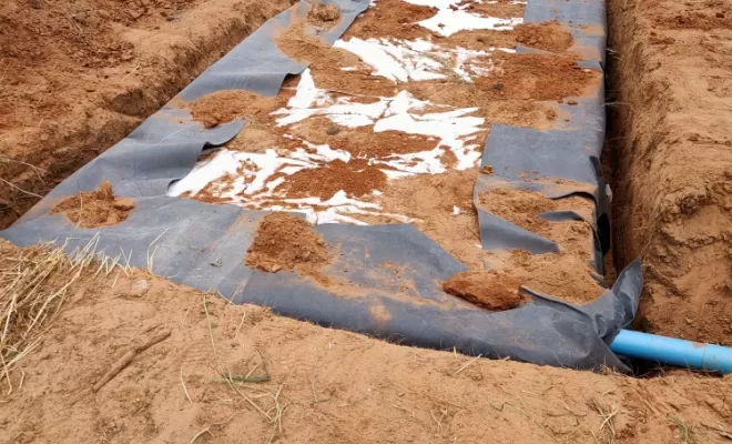 Drain pluvial avec cellules alvéolaires