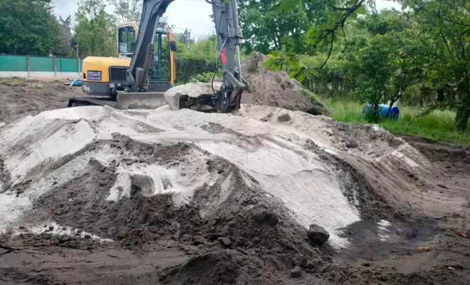 Travaux de terrassement