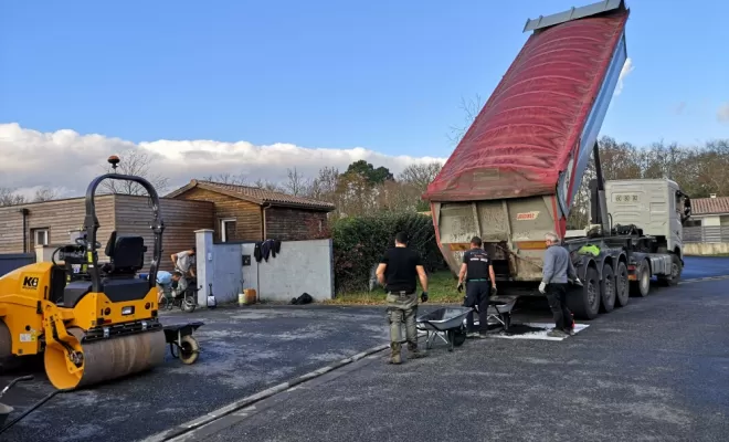 Travaux d'enrobés